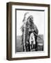 Sioux Chief, C1905-Edward S^ Curtis-Framed Photographic Print