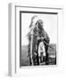 Sioux Chief, C1905-Edward S^ Curtis-Framed Photographic Print