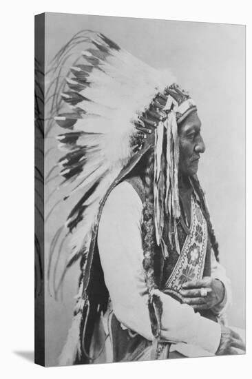 Sioux Chief Sitting Bull-Stocktrek Images-Stretched Canvas