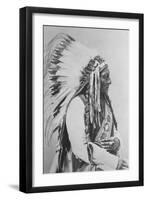 Sioux Chief Sitting Bull-Stocktrek Images-Framed Premium Photographic Print