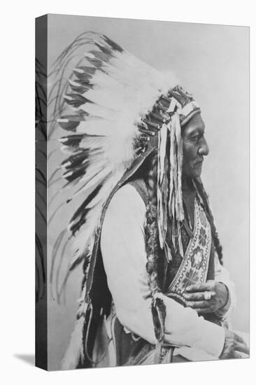 Sioux Chief Sitting Bull-Stocktrek Images-Stretched Canvas