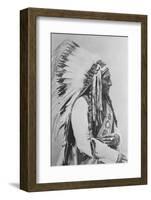 Sioux Chief Sitting Bull-Stocktrek Images-Framed Photographic Print