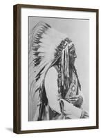 Sioux Chief Sitting Bull-Stocktrek Images-Framed Photographic Print