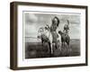 Sioux Chiefs, Plate from `The North American Indian', 1907 (Photogravure)-Edward Sheriff Curtis-Framed Giclee Print