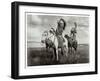 Sioux Chiefs, Plate from `The North American Indian', 1907 (Photogravure)-Edward Sheriff Curtis-Framed Giclee Print