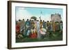 Sioux Dance-null-Framed Art Print