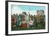 Sioux Dance-null-Framed Art Print