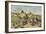 Sioux Encampment, Porcupine, 1910-John Hauser-Framed Giclee Print