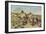 Sioux Encampment, Porcupine, 1910-John Hauser-Framed Giclee Print