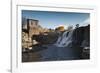 Sioux Falls Park at Dusk, Sioux Falls, South Dakota, USA-Walter Bibikow-Framed Photographic Print