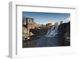 Sioux Falls Park at Dusk, Sioux Falls, South Dakota, USA-Walter Bibikow-Framed Photographic Print