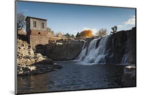 Sioux Falls Park at Dusk, Sioux Falls, South Dakota, USA-Walter Bibikow-Mounted Photographic Print