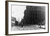 Sioux Falls, South Dakota - Southern View down Phillips Ave from 9th Street-Lantern Press-Framed Art Print