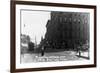 Sioux Falls, South Dakota - Southern View down Phillips Ave from 9th Street-Lantern Press-Framed Premium Giclee Print