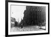 Sioux Falls, South Dakota - Southern View down Phillips Ave from 9th Street-Lantern Press-Framed Art Print