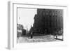 Sioux Falls, South Dakota - Southern View down Phillips Ave from 9th Street-Lantern Press-Framed Art Print