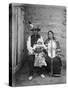 Sioux Family, C1908-Edward S. Curtis-Stretched Canvas