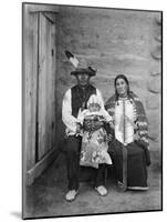 Sioux Family, C1908-Edward S. Curtis-Mounted Photographic Print