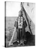 Sioux Girl, C1905-Edward S^ Curtis-Stretched Canvas