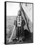 Sioux Girl, C1905-Edward S^ Curtis-Framed Stretched Canvas