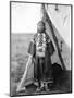 Sioux Girl, C1905-Edward S^ Curtis-Mounted Photographic Print