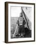 Sioux Girl, C1905-Edward S^ Curtis-Framed Photographic Print