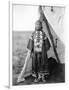 Sioux Girl, C1905-Edward S^ Curtis-Framed Photographic Print