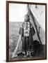 Sioux Girl, C1905-Edward S^ Curtis-Framed Photographic Print
