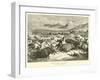 Sioux Hunting Buffalo-Gustave Doré-Framed Giclee Print