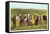 Sioux Indian Chiefs-null-Framed Stretched Canvas