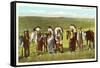 Sioux Indian Chiefs-null-Framed Stretched Canvas