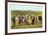 Sioux Indian Chiefs-null-Framed Art Print