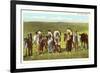 Sioux Indian Chiefs-null-Framed Premium Giclee Print