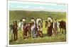 Sioux Indian Chiefs-null-Mounted Premium Giclee Print
