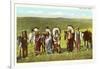 Sioux Indian Chiefs-null-Framed Art Print