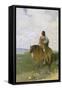 Sioux-Indian on Horseback, 1882-George de Forest-Brush-Framed Stretched Canvas