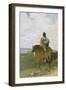 Sioux-Indian on Horseback, 1882-George de Forest-Brush-Framed Giclee Print