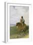 Sioux-Indian on Horseback, 1882-George de Forest-Brush-Framed Giclee Print