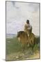 Sioux-Indian on Horseback, 1882-George de Forest-Brush-Mounted Giclee Print