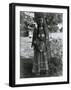 Sioux Maiden-Edward S^ Curtis-Framed Art Print