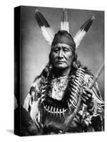 Sioux Man, C1890-null-Stretched Canvas