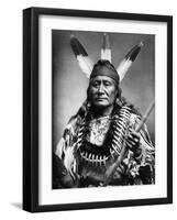 Sioux Man, C1890-null-Framed Photographic Print