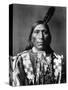 Sioux Man, C1907-Edward S^ Curtis-Stretched Canvas