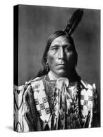 Sioux Man, C1907-Edward S^ Curtis-Stretched Canvas