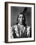 Sioux Man, C1907-Edward S^ Curtis-Framed Photographic Print