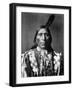 Sioux Man, C1907-Edward S^ Curtis-Framed Photographic Print