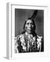 Sioux Man, C1907-Edward S^ Curtis-Framed Photographic Print