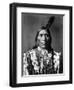 Sioux Man, C1907-Edward S^ Curtis-Framed Photographic Print