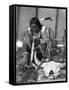 Sioux Medicine Man, c1907-Edward S. Curtis-Framed Stretched Canvas