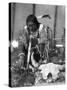 Sioux Medicine Man, c1907-Edward S. Curtis-Stretched Canvas